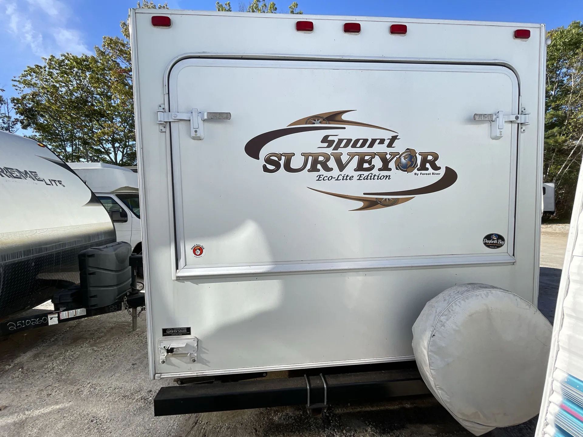 2012 Forest River Surveyor 192T — backside