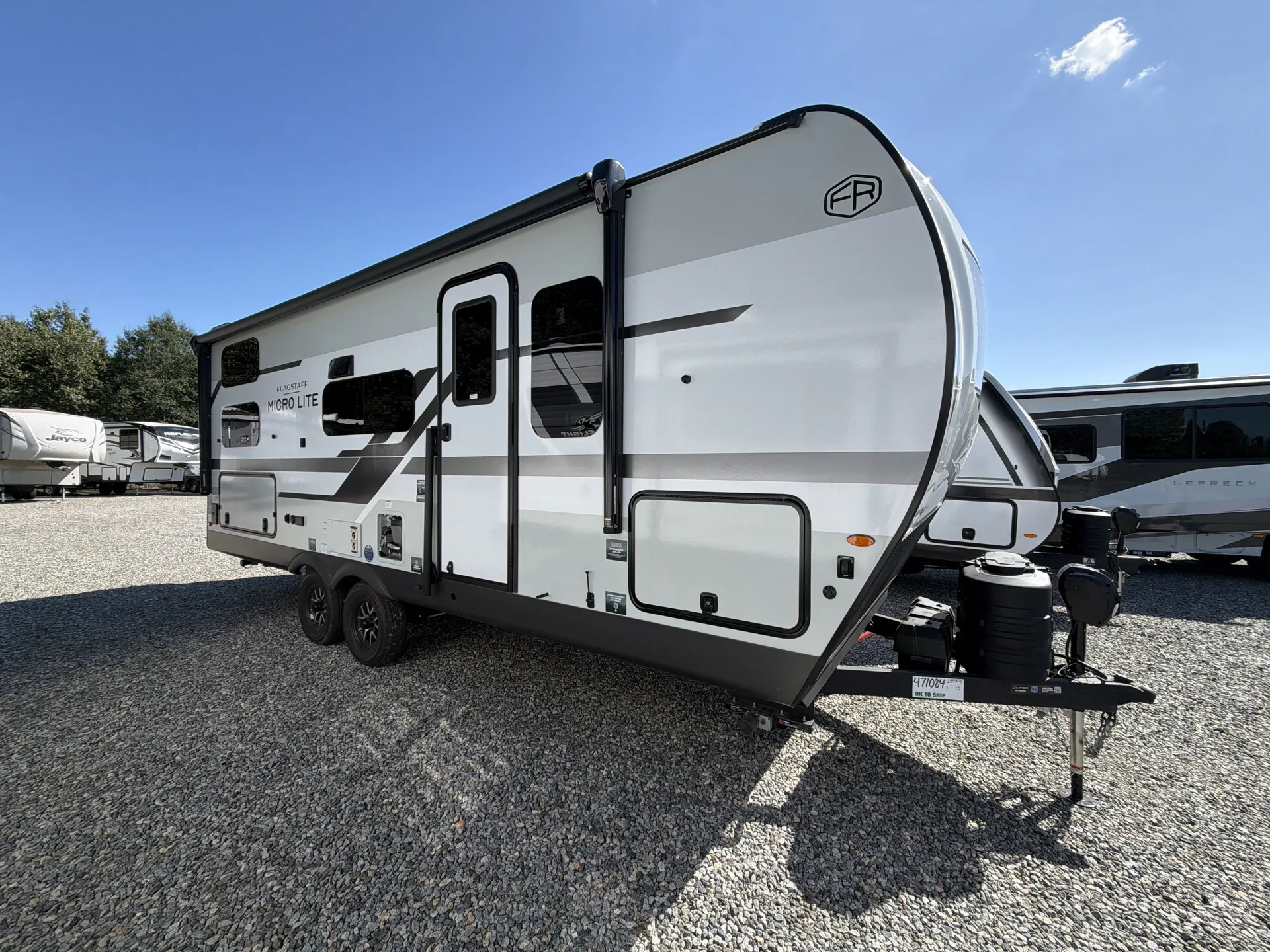 2027 Forest River Flagstaff Micro Lite 25BRDS — campside