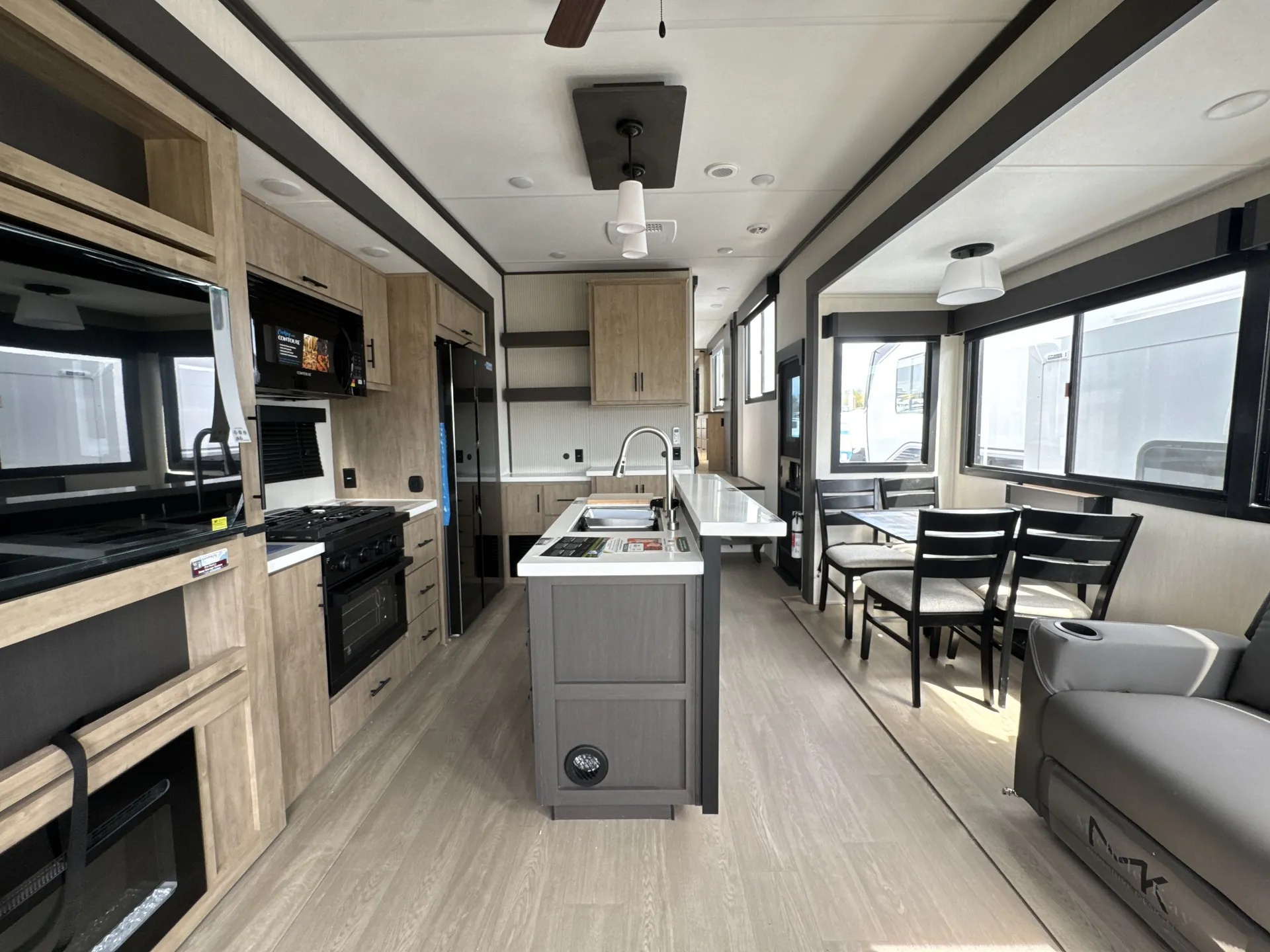 2026 Forest River Campsite Elite 32BAM — fridge open