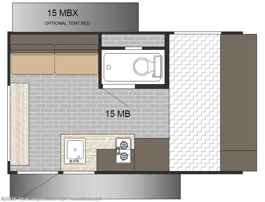 2026 Sunset Park RV Sun Lite 15MBX - Photo 3