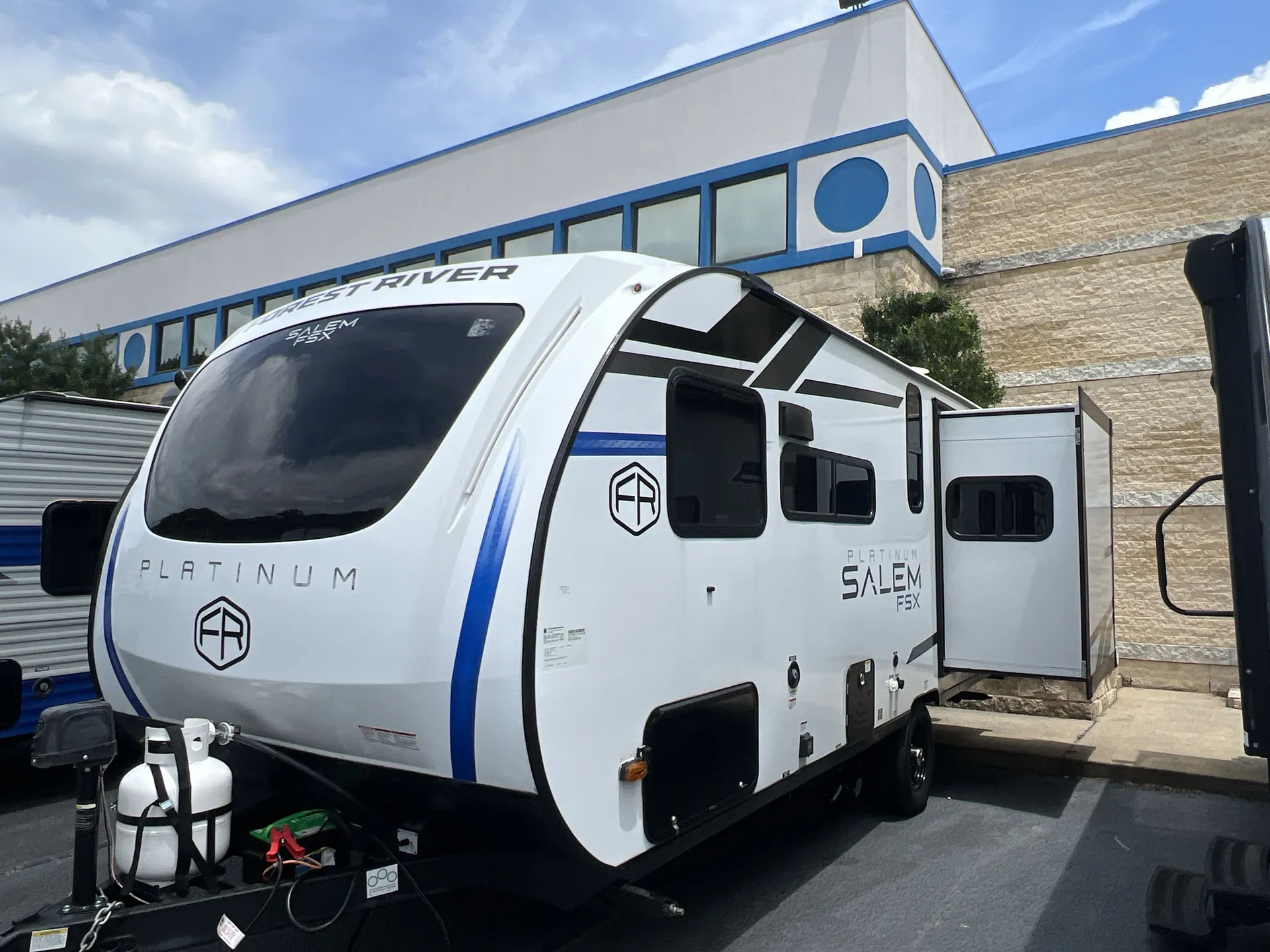 2025 Forest River Salem FSX 169RSK — campside
