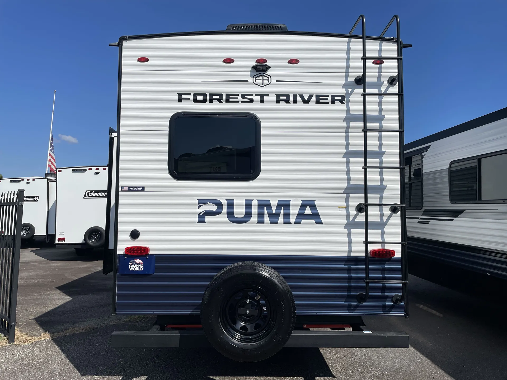 2027 Forest River Puma 32BHFS — backside