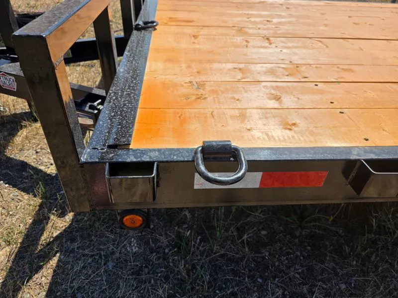 2025 Big Bubba Flatbed New    7x18 - Photo 3