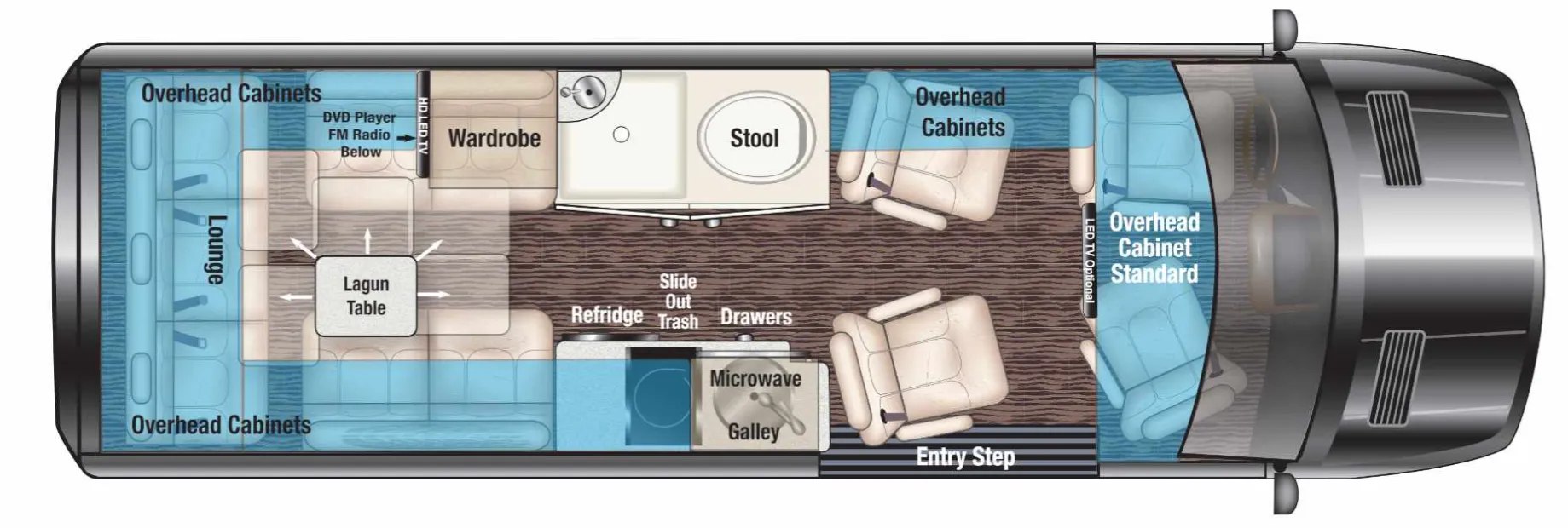 Midwest Heritage MD4 170 EXT floor plan