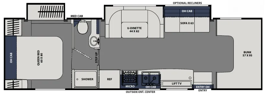 Coachmen Freelander Premier 31MB floor plan