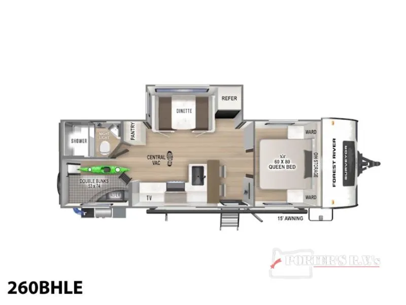 2026 Forest River Surveyor Legend 260BHLE - Photo 4
