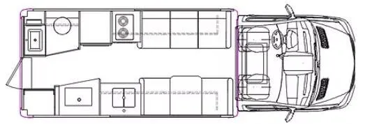 Chinook RV Summit SS floor plan