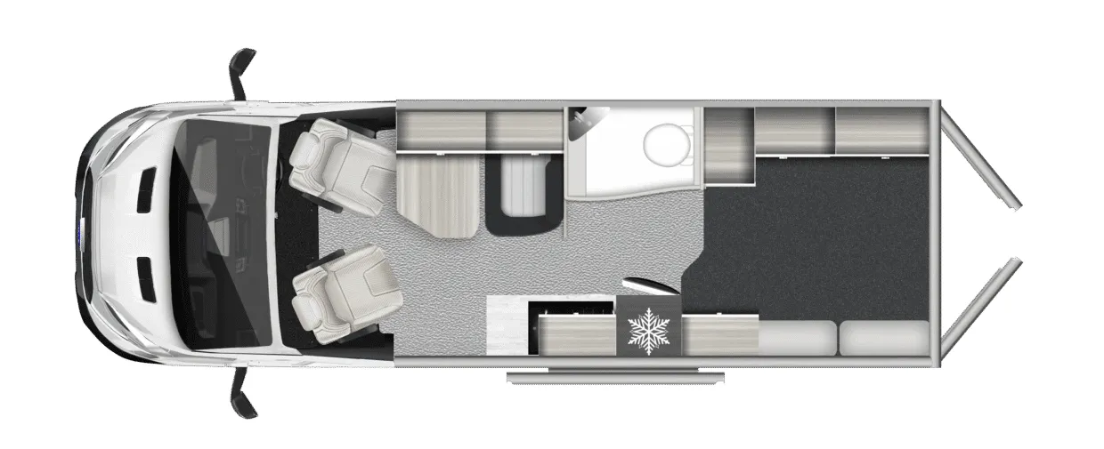 Auto-Trail Expedition 68 floor plan