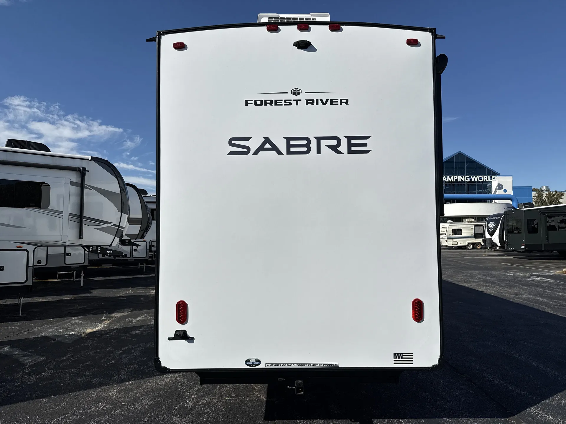 2026 Forest River Sabre 33RLP — campside