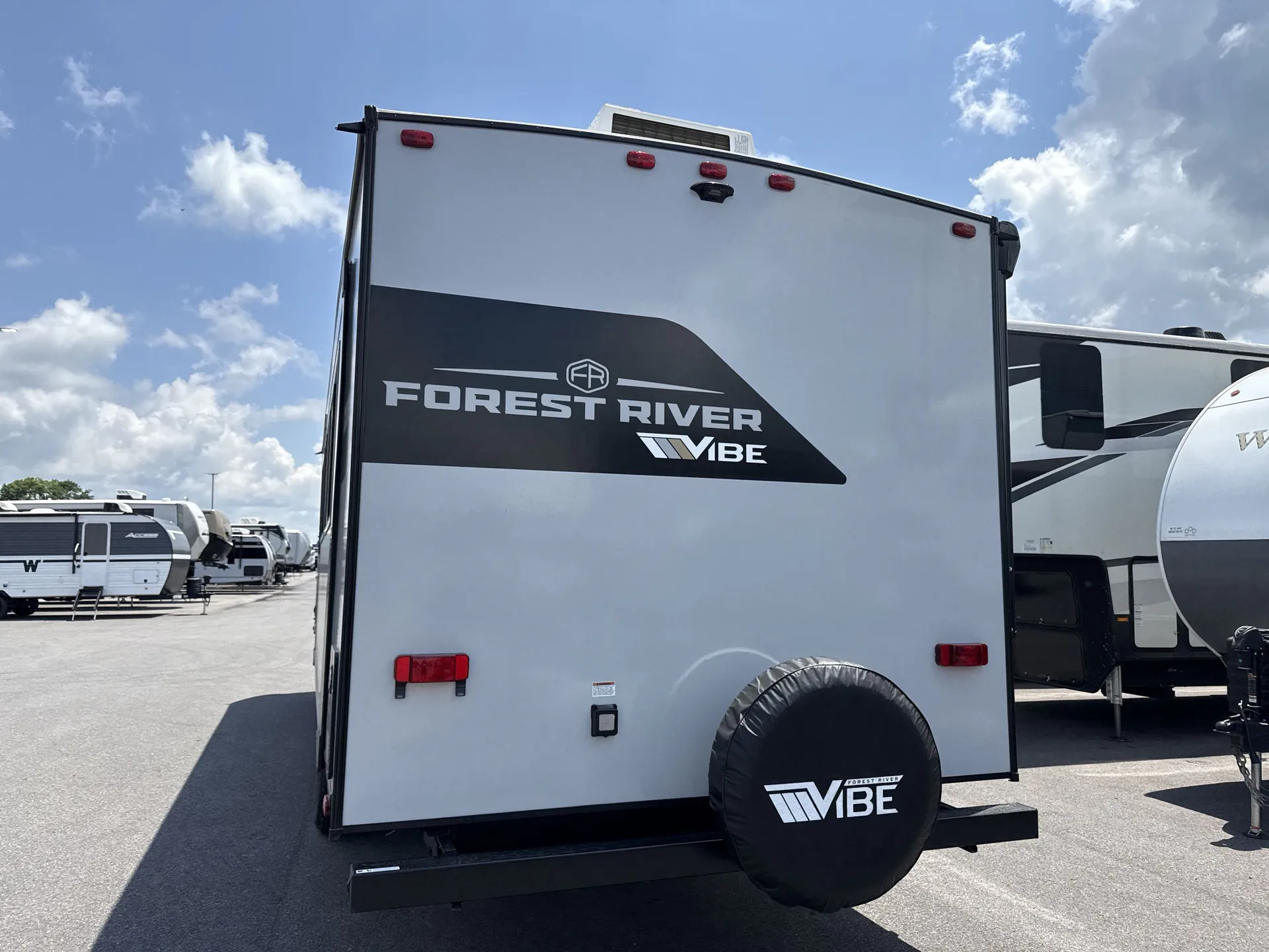2027 Forest River Vibe 2600RK — backside