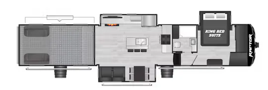 2025 Keystone Raptor 430 — Floor plan