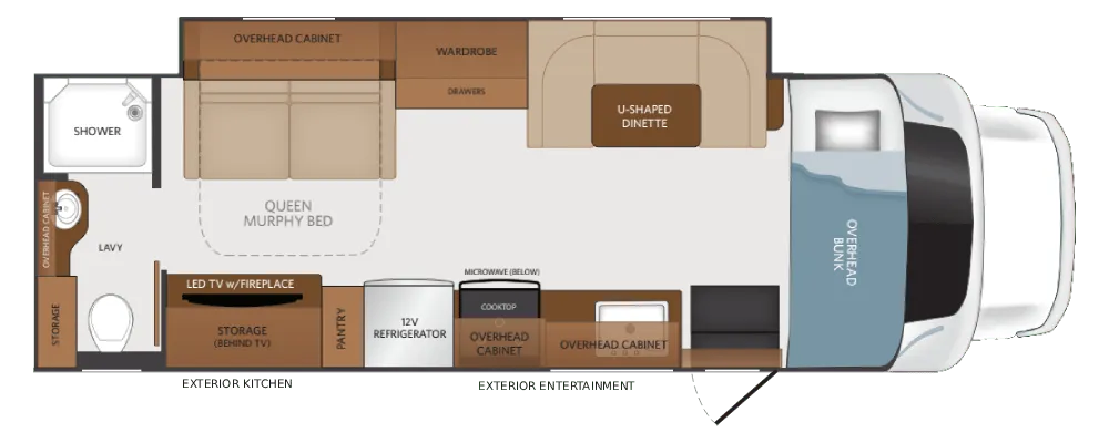 Fleetwood Altitude 27U floor plan