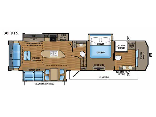 2017 Jayco Pinnacle 36FBTS, Photos photo 2