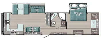 Gulf Stream Conquest Supreme 302SBW floor plan