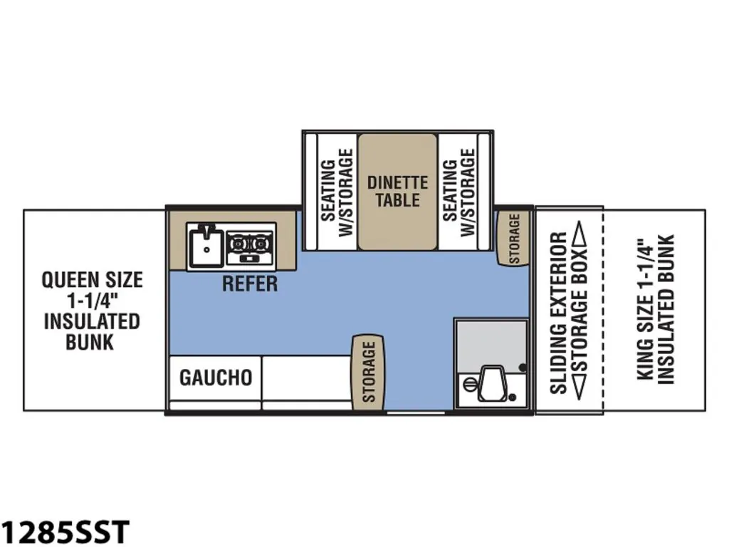 2020 Coachmen Clipper Camping Trailers 1285SST - Photo 3