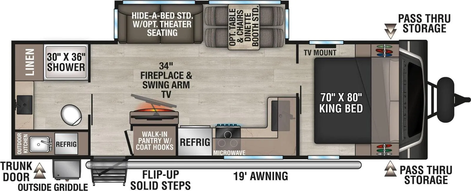 K-Z Connect C271RBK floor plan