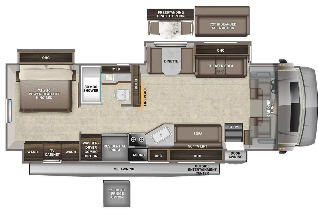 Entegra Coach Accolade 37M floor plan