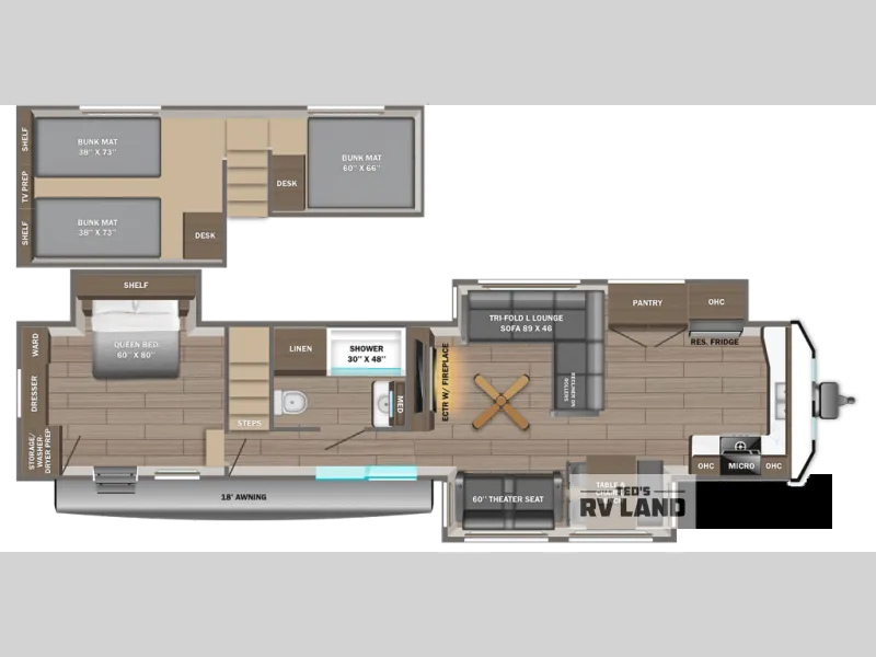 2027 Jayco JAYFLIGHT BUNGALOW 404LOFT - Photo 4