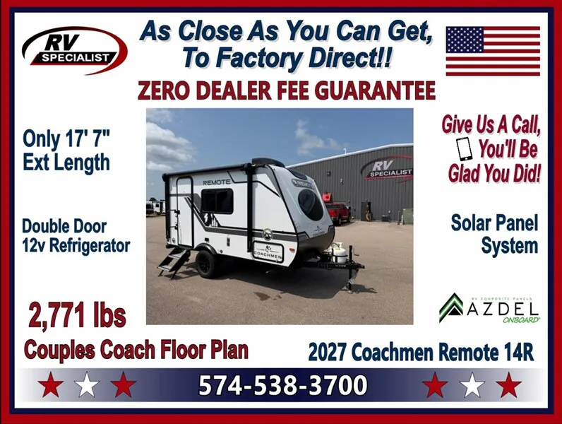 2027 Coachmen Remote 14R - Photo 2