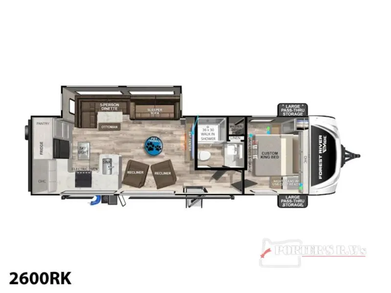 2026 Forest River Vibe 2600RK - Photo 4
