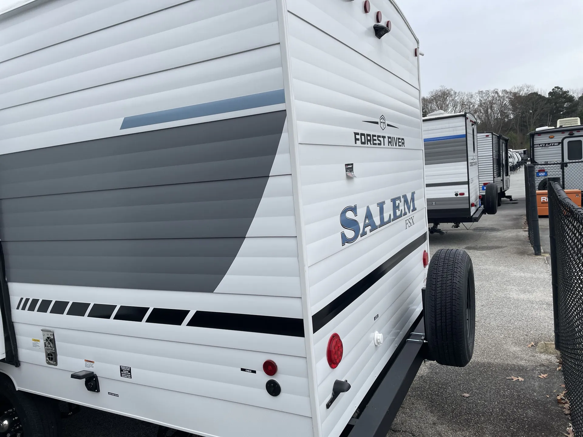 2026 Forest River Salem FSX 177ICE — backside