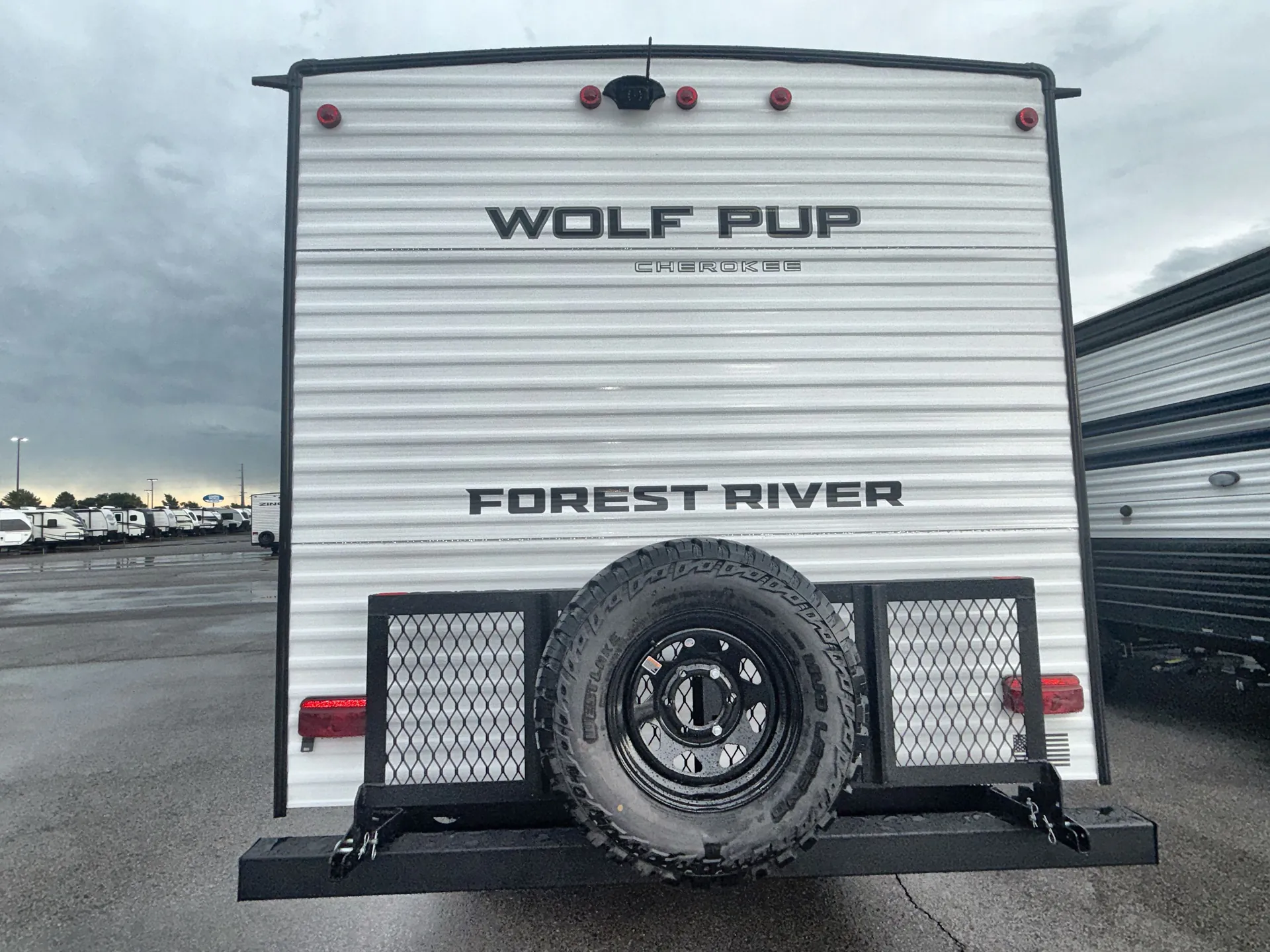 2027 Forest River Cherokee Wolf Pup 17JW — backside