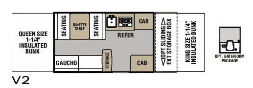 Forest River Viking V-Trec V2 floor plan