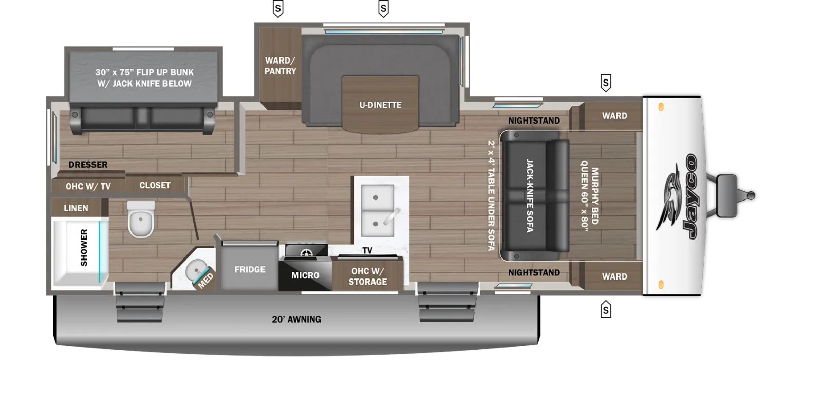2026 Jayco Jay Feather 23MBD - Photo 3