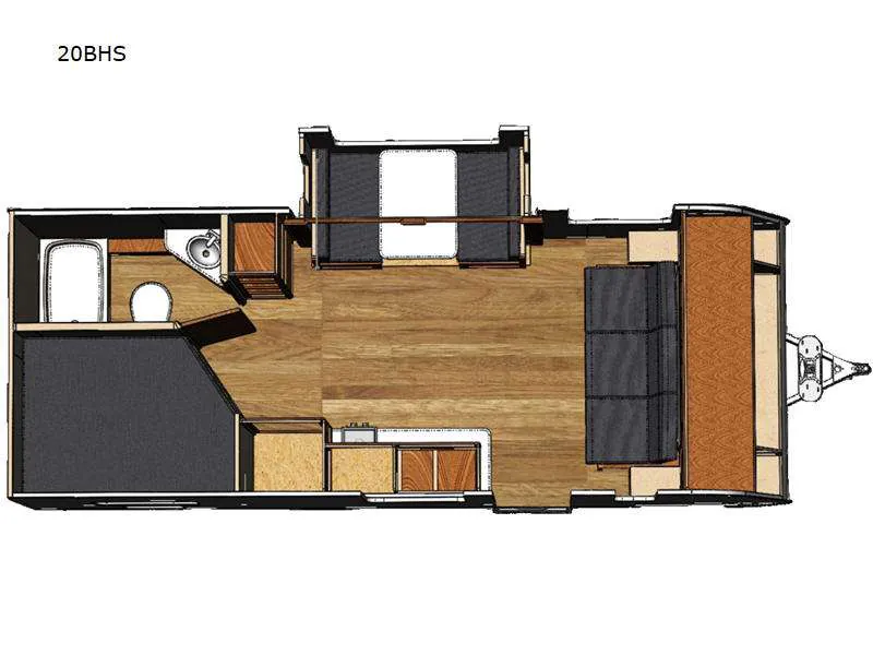 2024 Eclipse Milan T20BHS - Floor plan