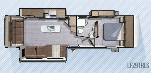 Highland Ridge Open Range Light LF291RLS floor plan