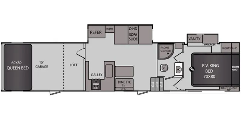 Genesis Supreme Blazen Garage BCK405 floor plan