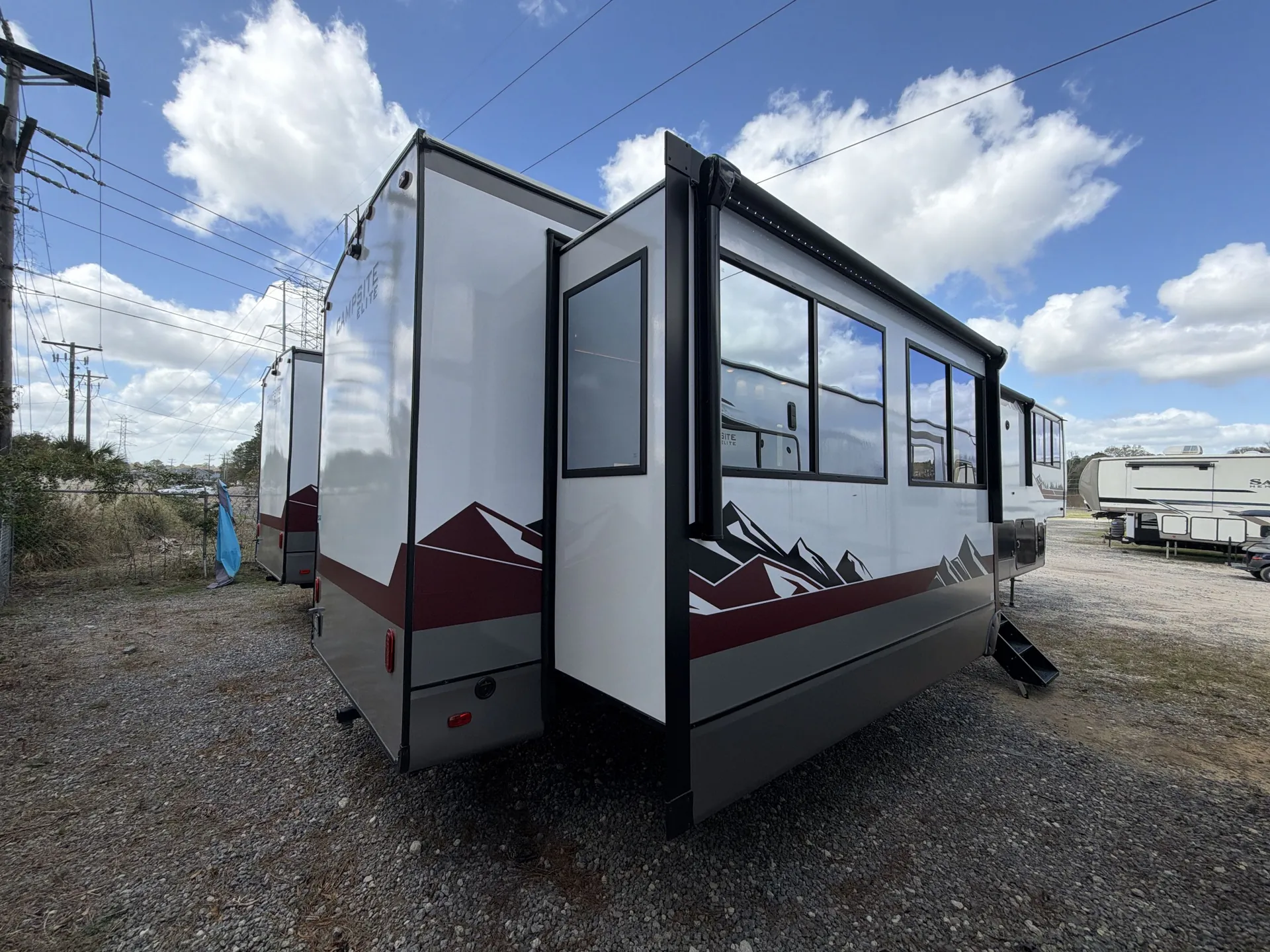 2026 Forest River Campsite Elite 36AK — backside