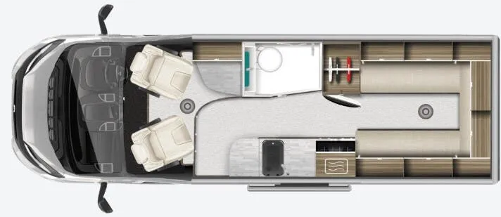 Auto-Trail V-Line Sport 635 floor plan