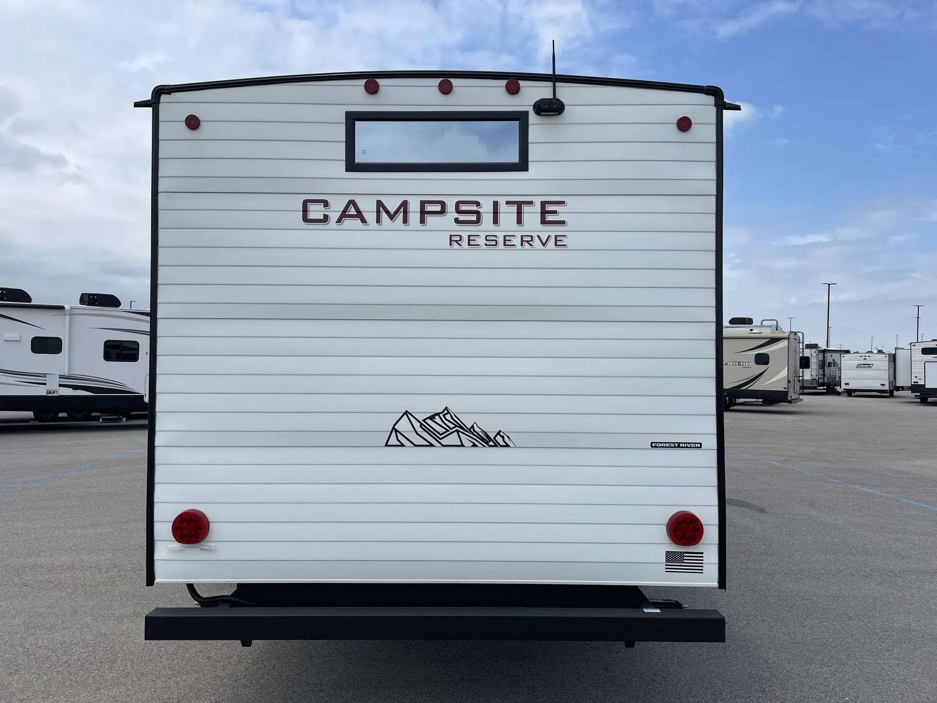 2027 Forest River Campsite Reserve 29TJ — backside