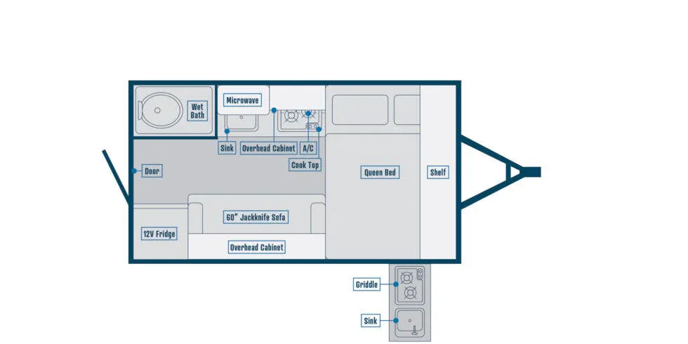 Bontrager Outdoors Standard 15RE floor plan