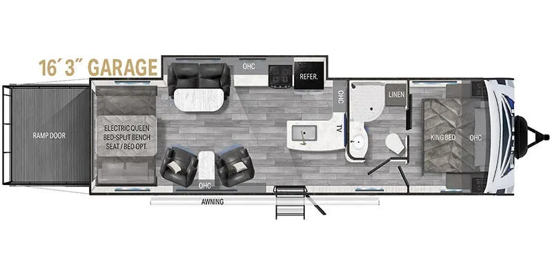 Heartland Fuel 287 floor plan