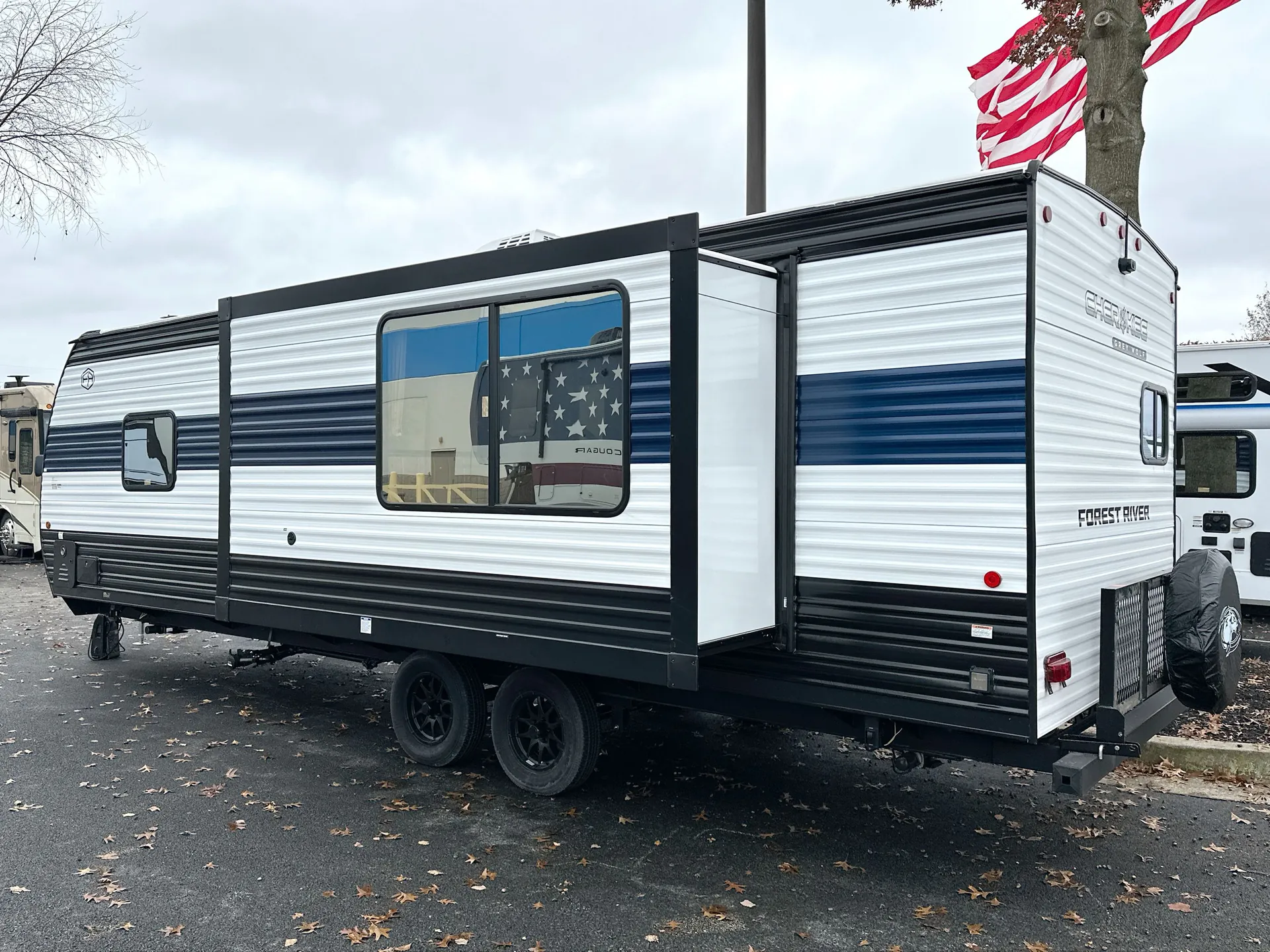 2026 Forest River Grey Wolf 26SS — off campside