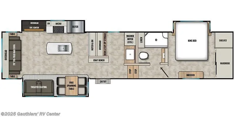 2025 Coachmen Brookstone 370RLLO - Photo 3