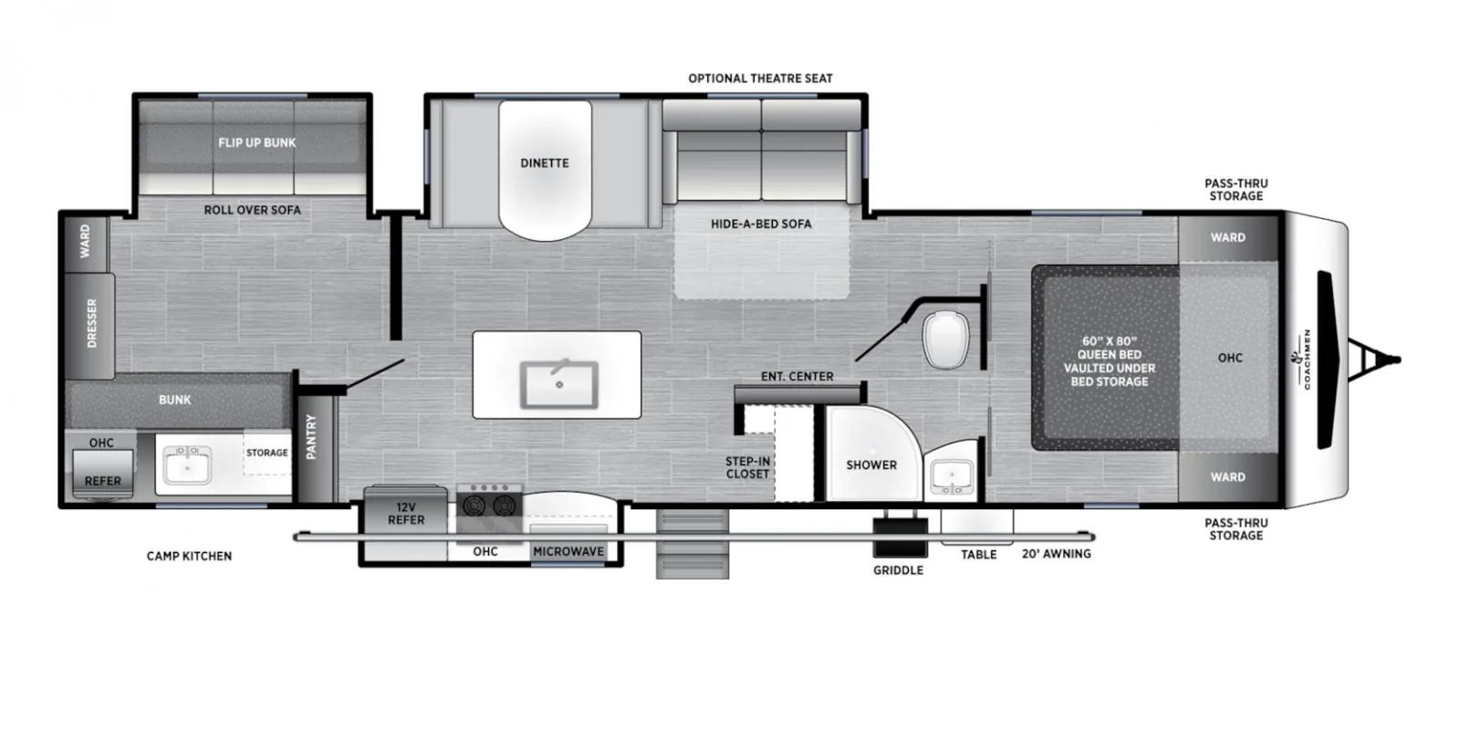 2026 Coachmen Freedom Express Ultra Lite 320BHDS - Photo 3
