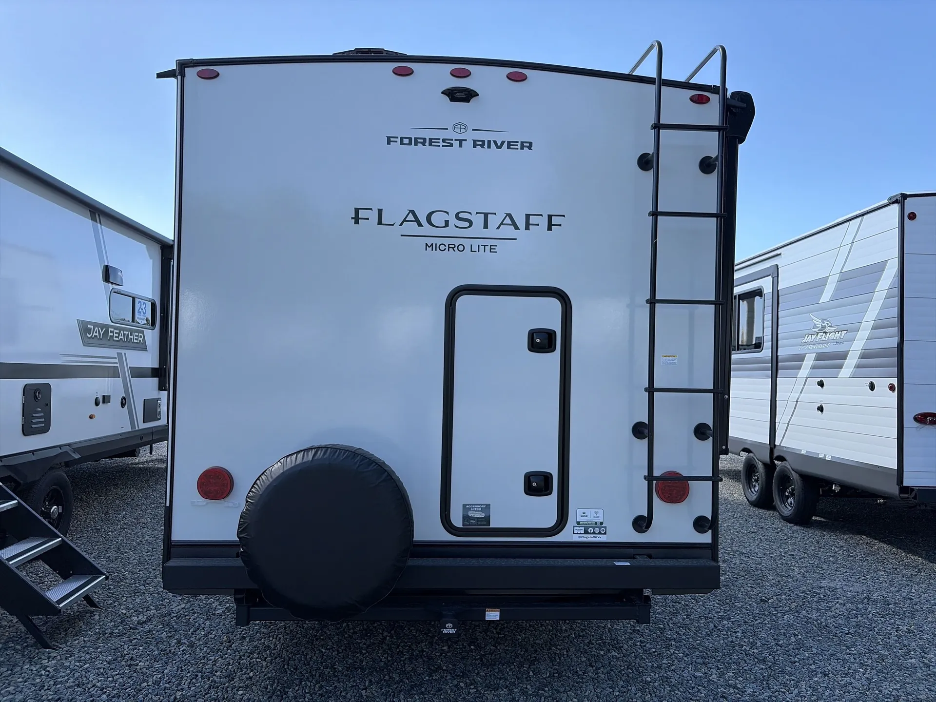 2027 Forest River Flagstaff Micro Lite 25BRDS — backside