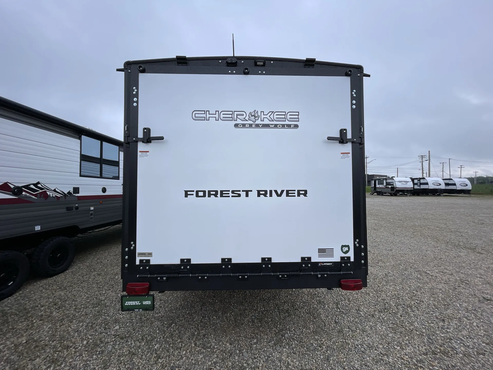 2026 Forest River Grey Wolf 22RR — backside