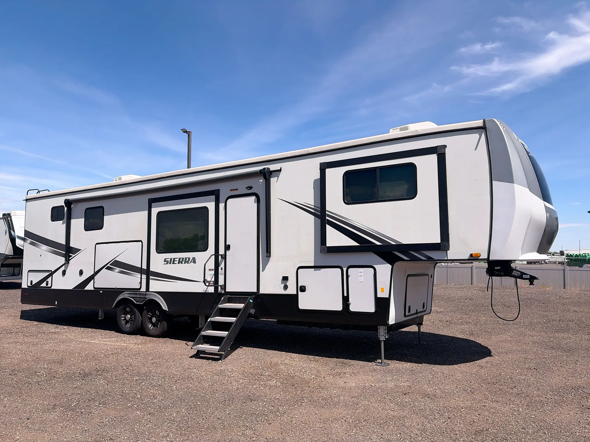 2021 Forest River Sierra 391FLRB — campside