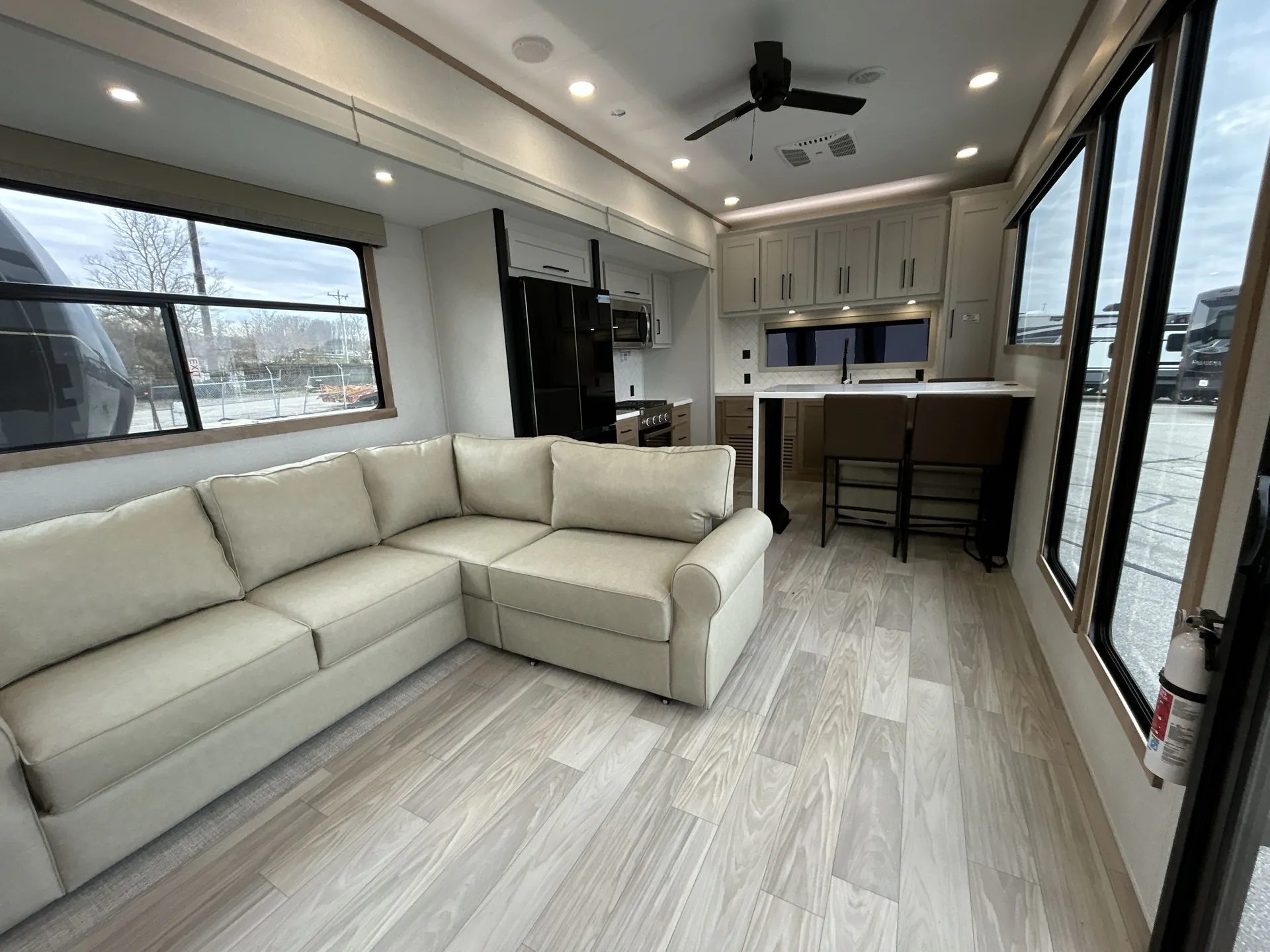 2026 Forest River Sandpiper Destination 422FKL — living area main