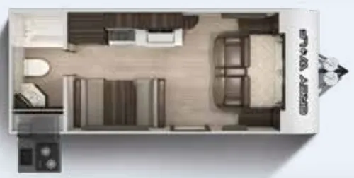 Forest River Cherokee Grey Wolf 18MT floor plan