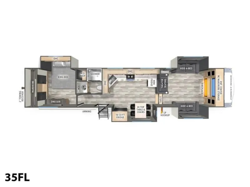2026 Forest River Wildcat 35FL - Photo 3