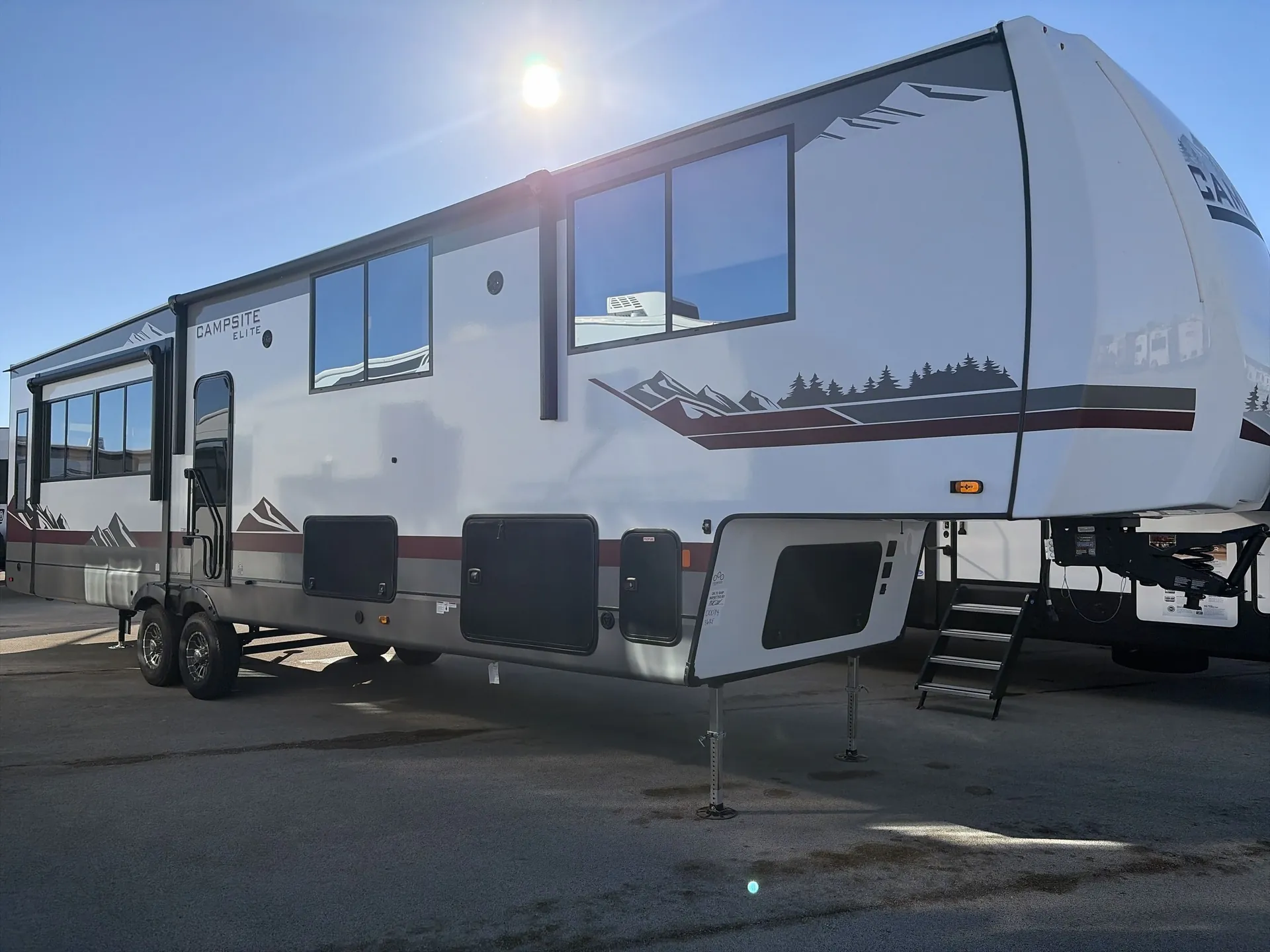 2027 Forest River Campsite Elite 36RF — campside