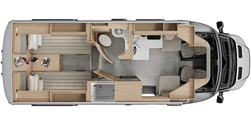 Leisure Travel Wonder W24RTB floor plan