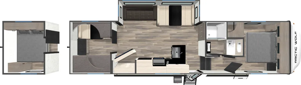 2027 Forest River Cherokee Arctic Wolf 285OPT floor plan