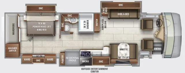 Jayco Embark 37K floor plan