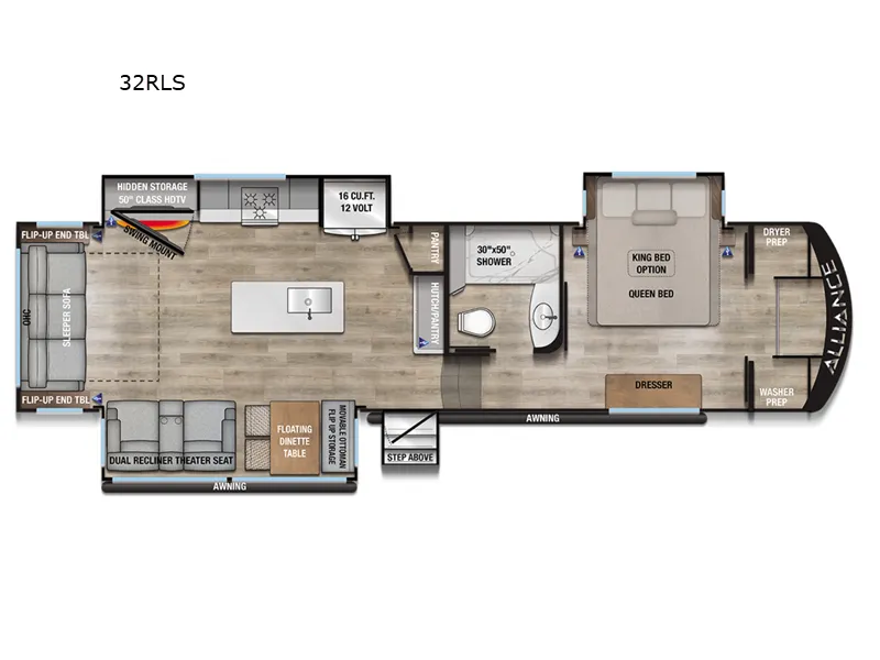 2026 Alliance RV Avenue 32RLS - Photo 3